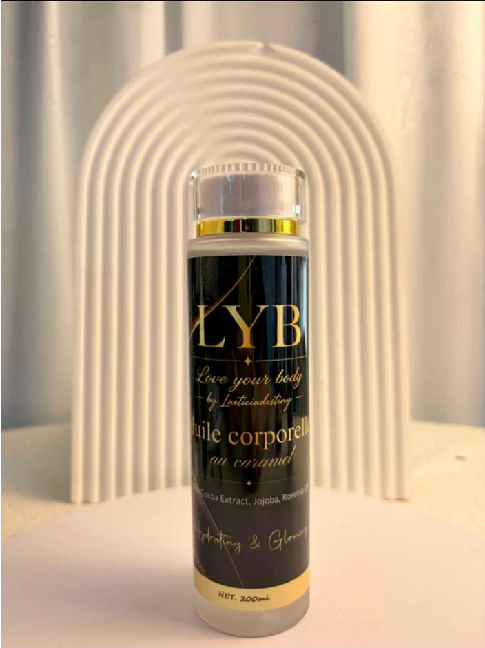 Huile corporelle Caramel